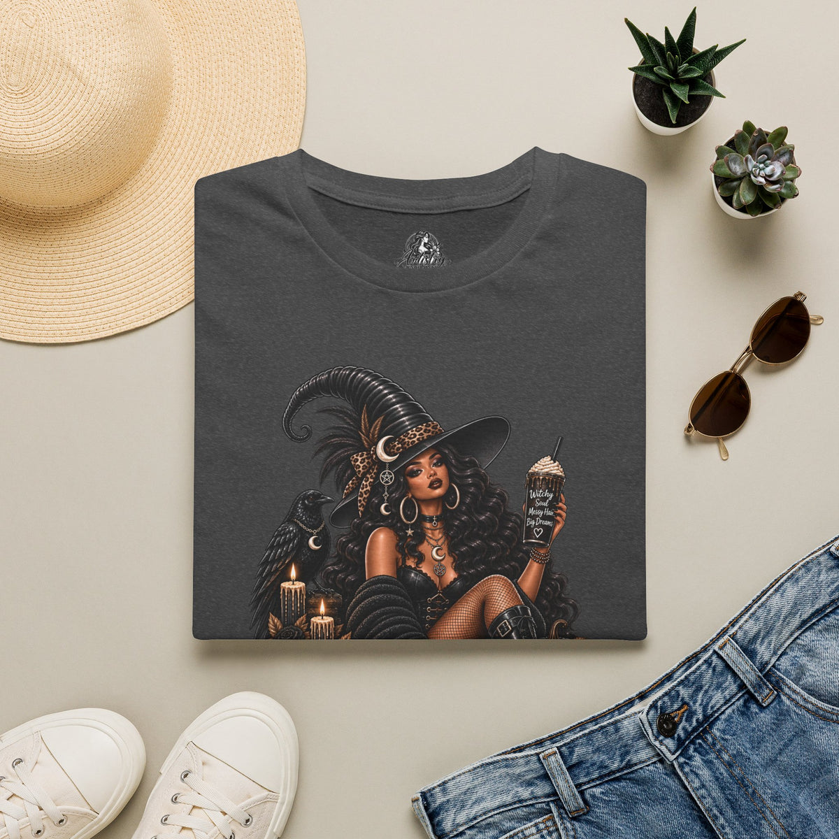 Imperfectly Wicked Halloween | Glam Ghost Design | Unisex Softstyle T-Shirt