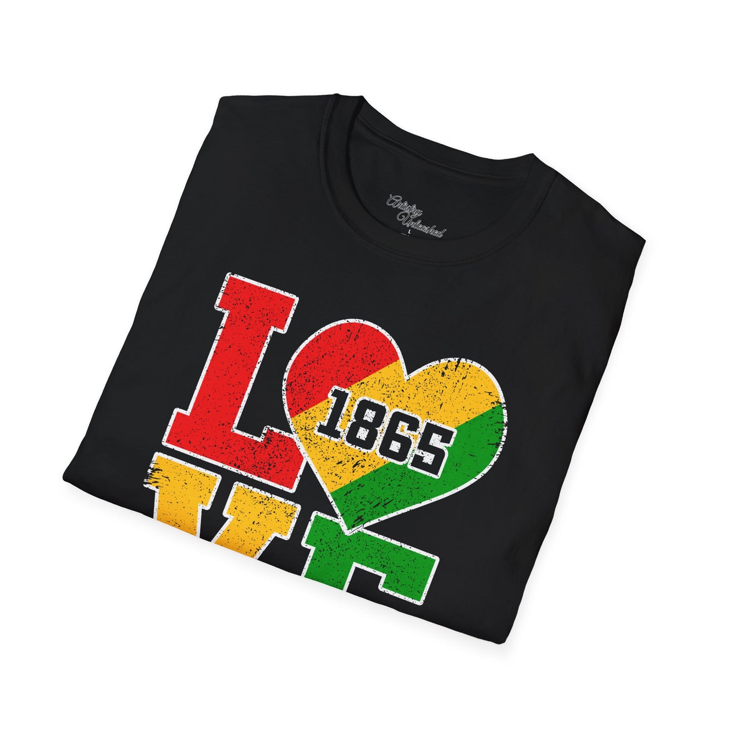 1865 Love Unisex Softstyle T-Shirt