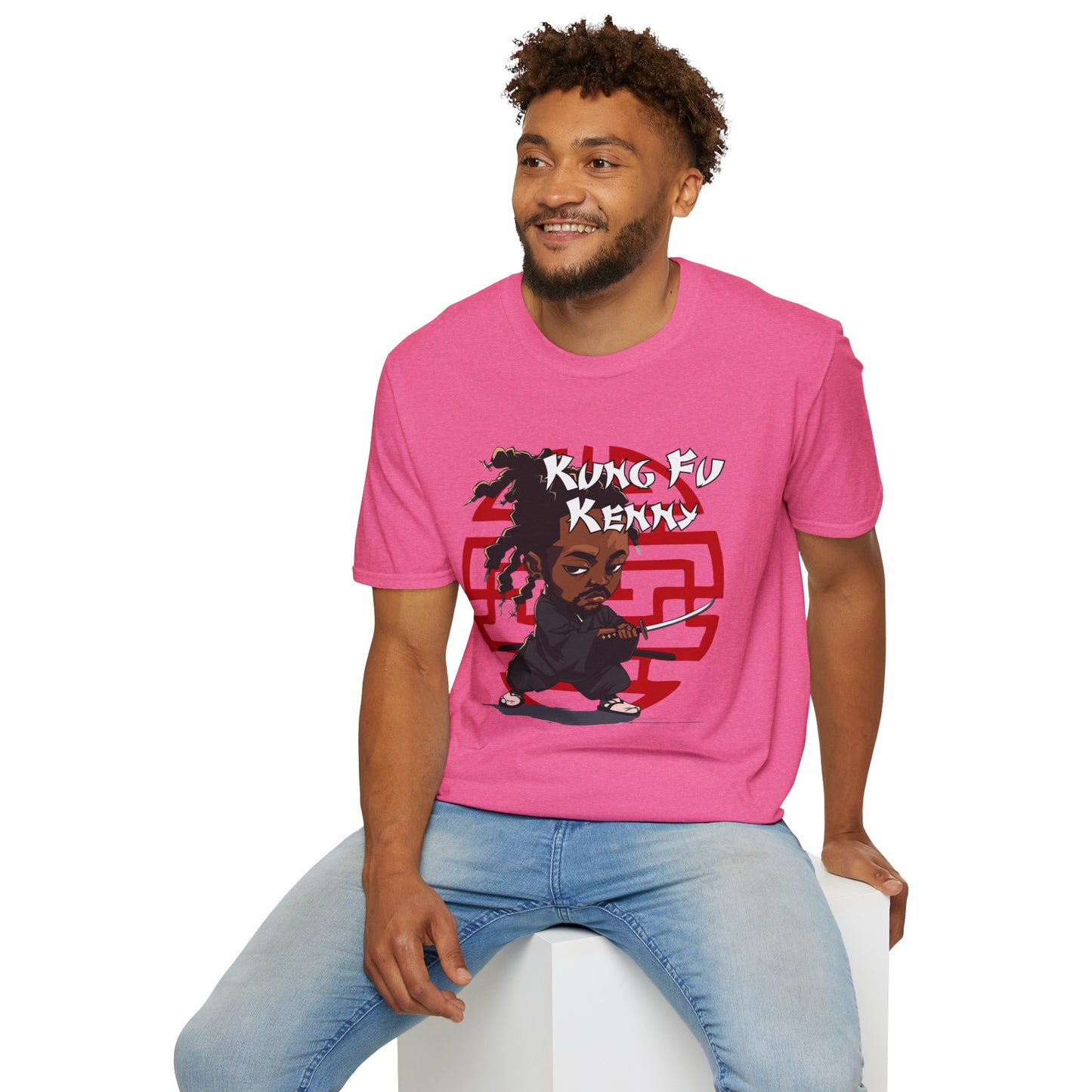 Kung Fu Kenny Unisex Softstyle T-Shirt