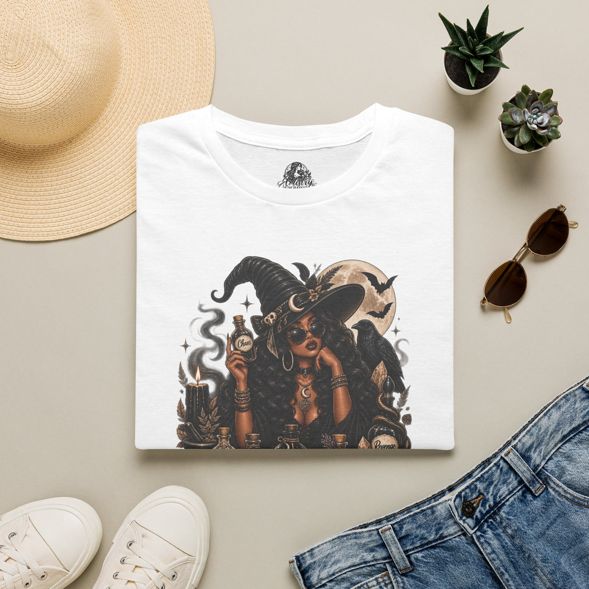Pick Your Poison Halloween | Glam Ghost Design | Unisex Softstyle T-Shirt