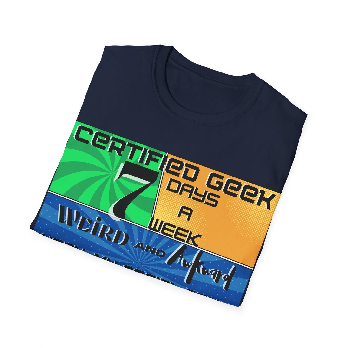 Certified Geek WAP Comic Unisex Softstyle T-Shirt