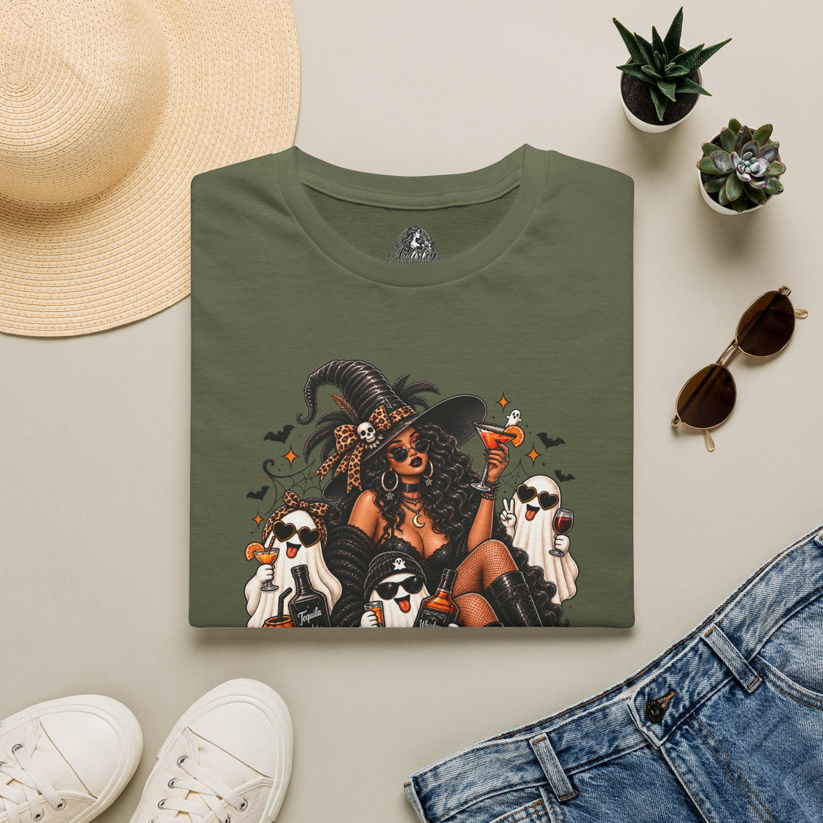 Got Boos Halloween | Glam Ghost Design | Unisex Softstyle T-Shirt