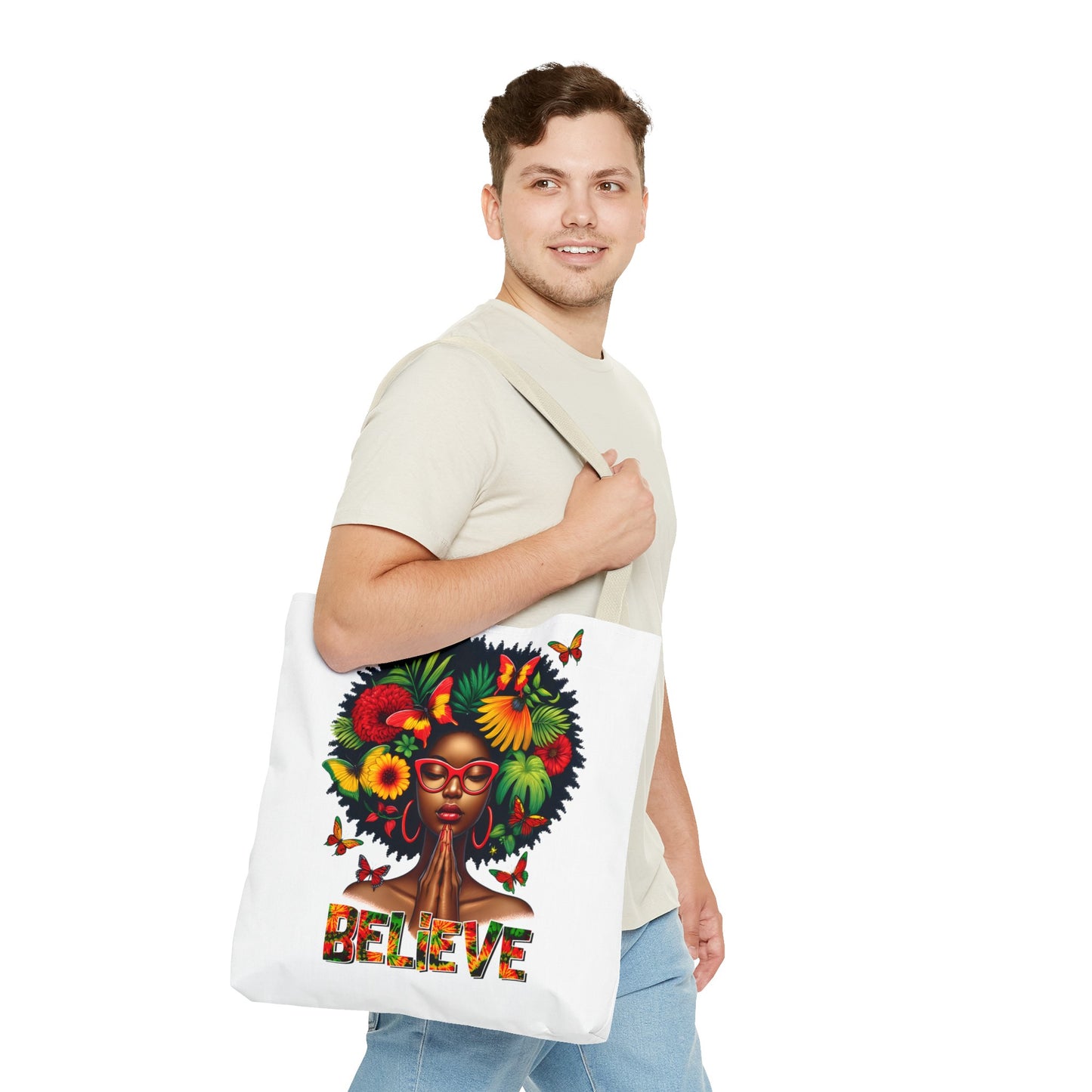 Believe Woman Tote Bag