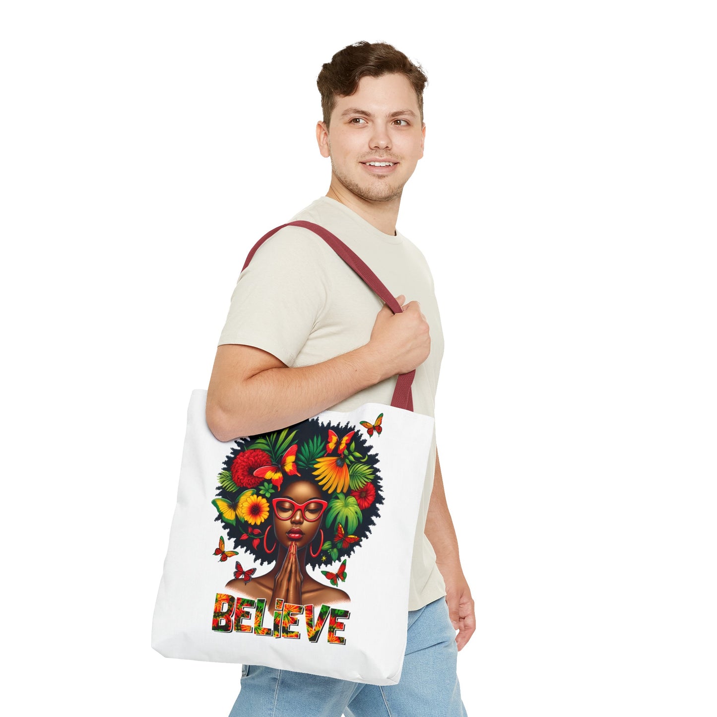 Believe Woman Tote Bag