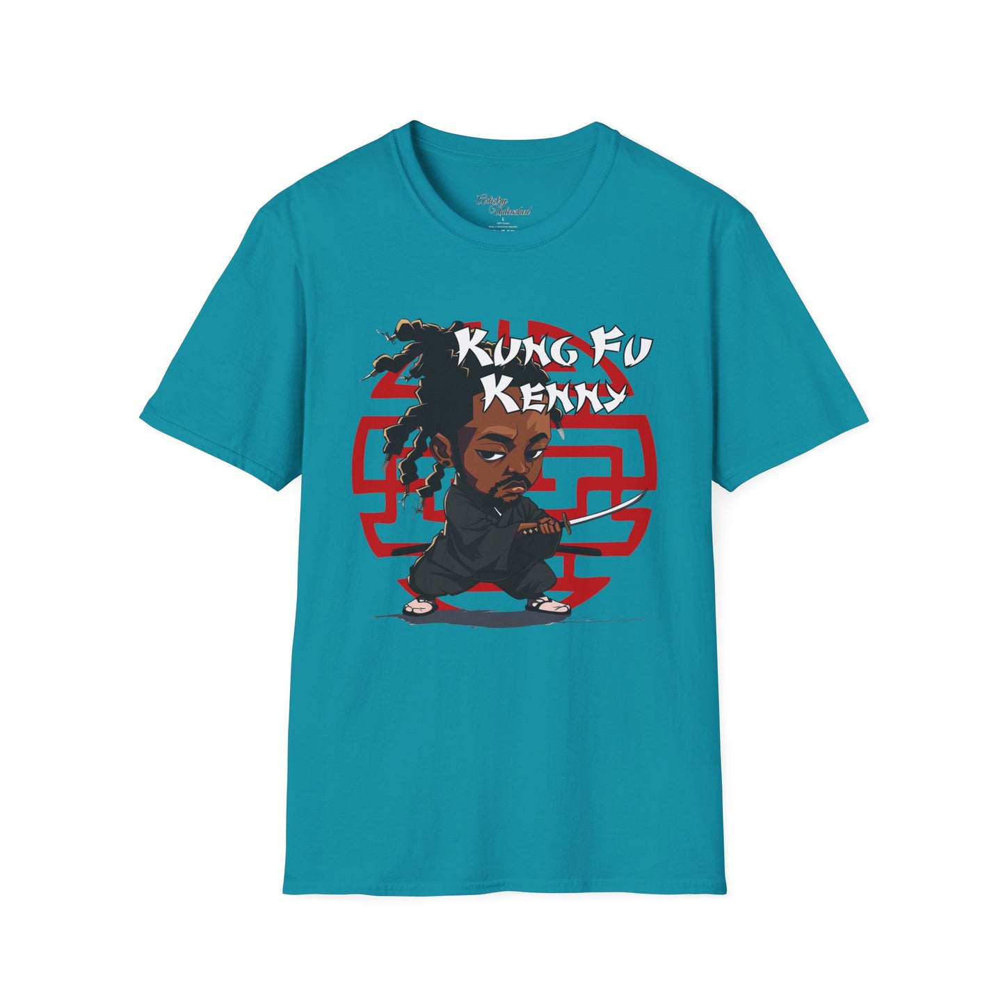 Kung Fu Kenny Unisex Softstyle T-Shirt