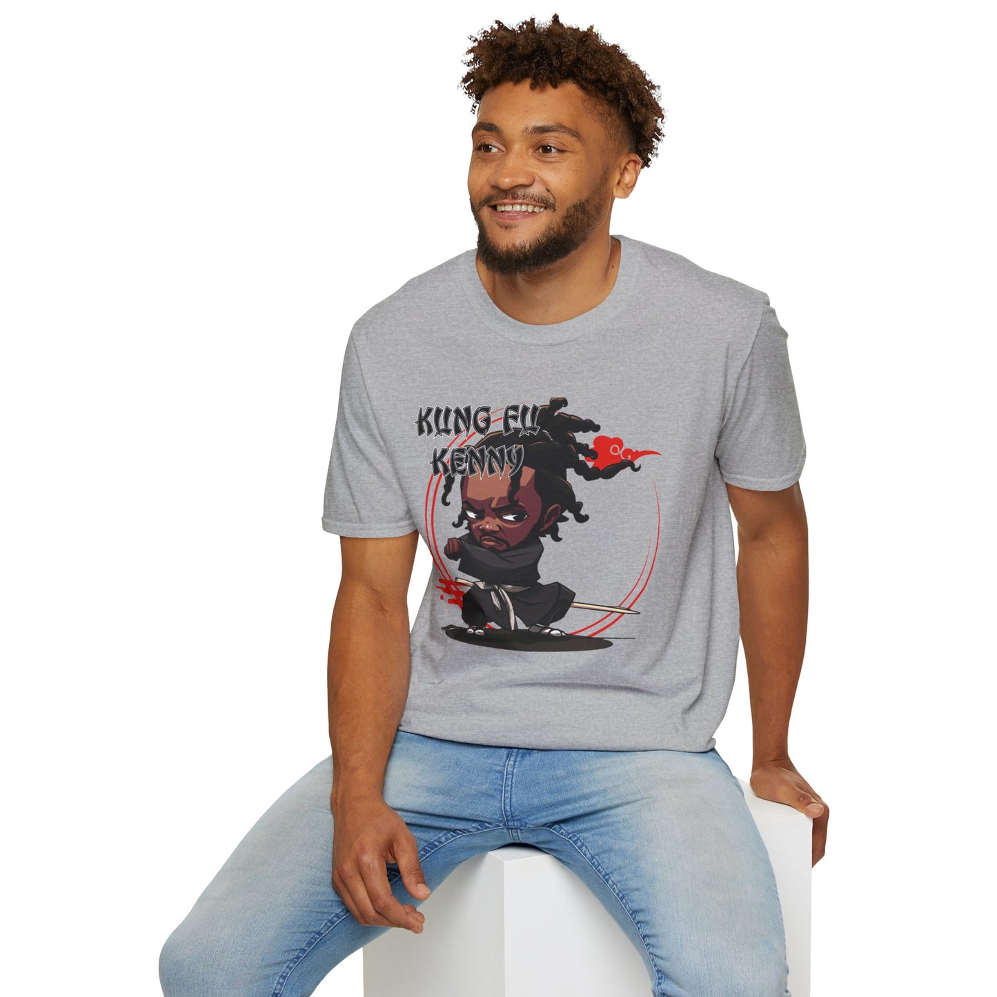 Kung Fu Kenny Unisex Softstyle T-Shirt