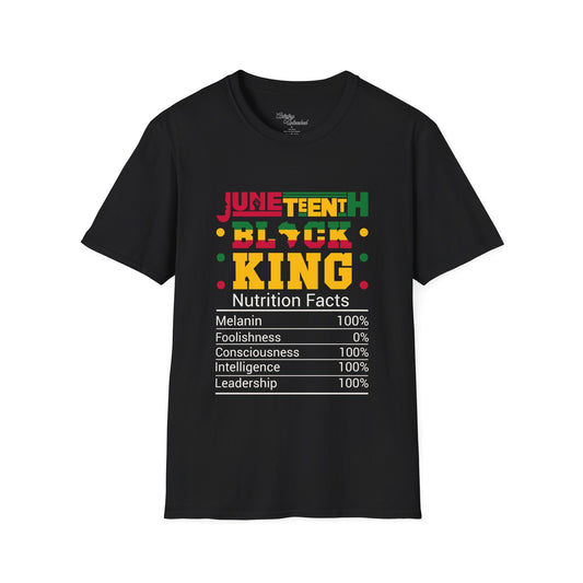 Juneteenth King Nutrition Unisex Softstyle T-Shirt