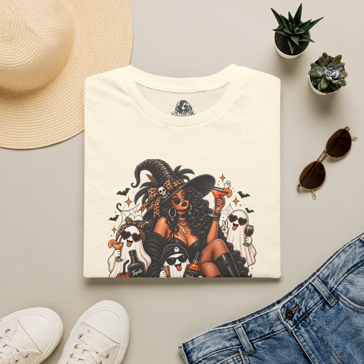 Got Boos Halloween | Glam Ghost Design | Unisex Softstyle T-Shirt