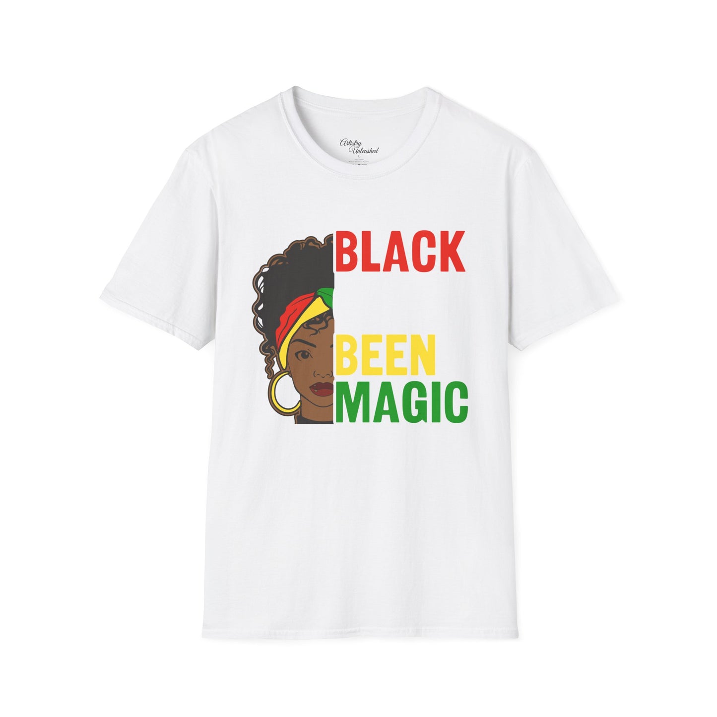 Black Girls Been Magic Unisex Softstyle T-Shirt