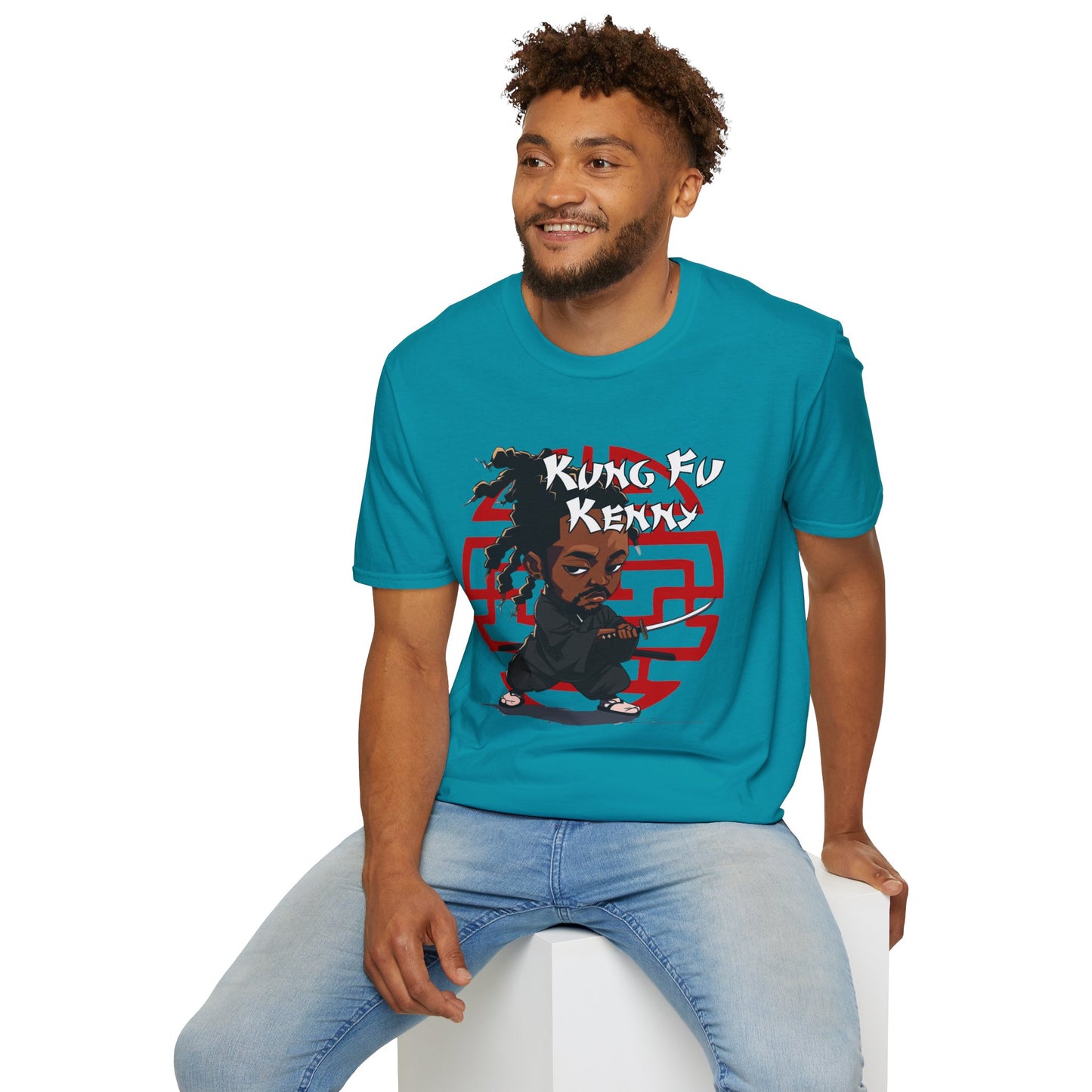 Kung Fu Kenny Unisex Softstyle T-Shirt