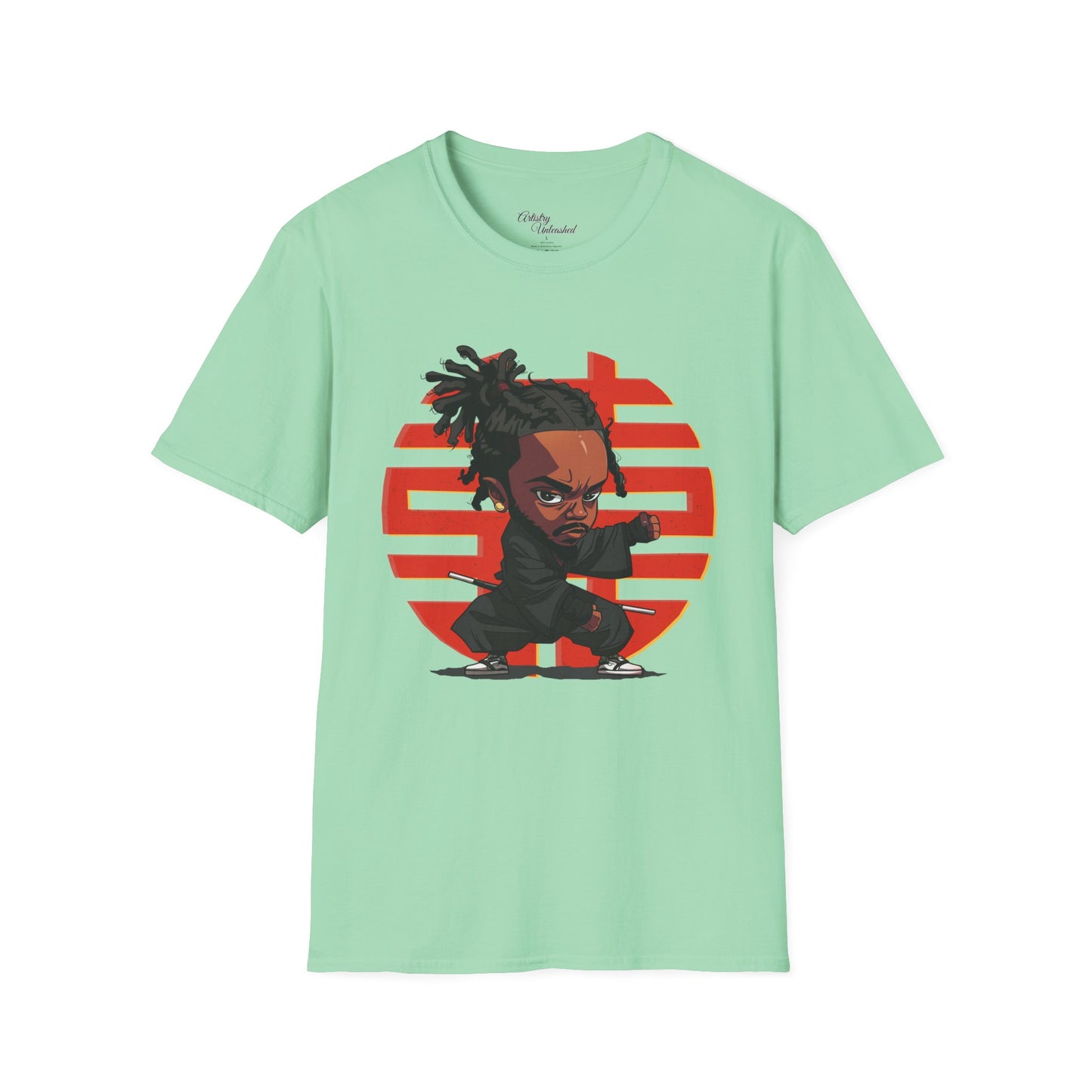 Kung Fu Kenny Unisex Softstyle T-Shirt