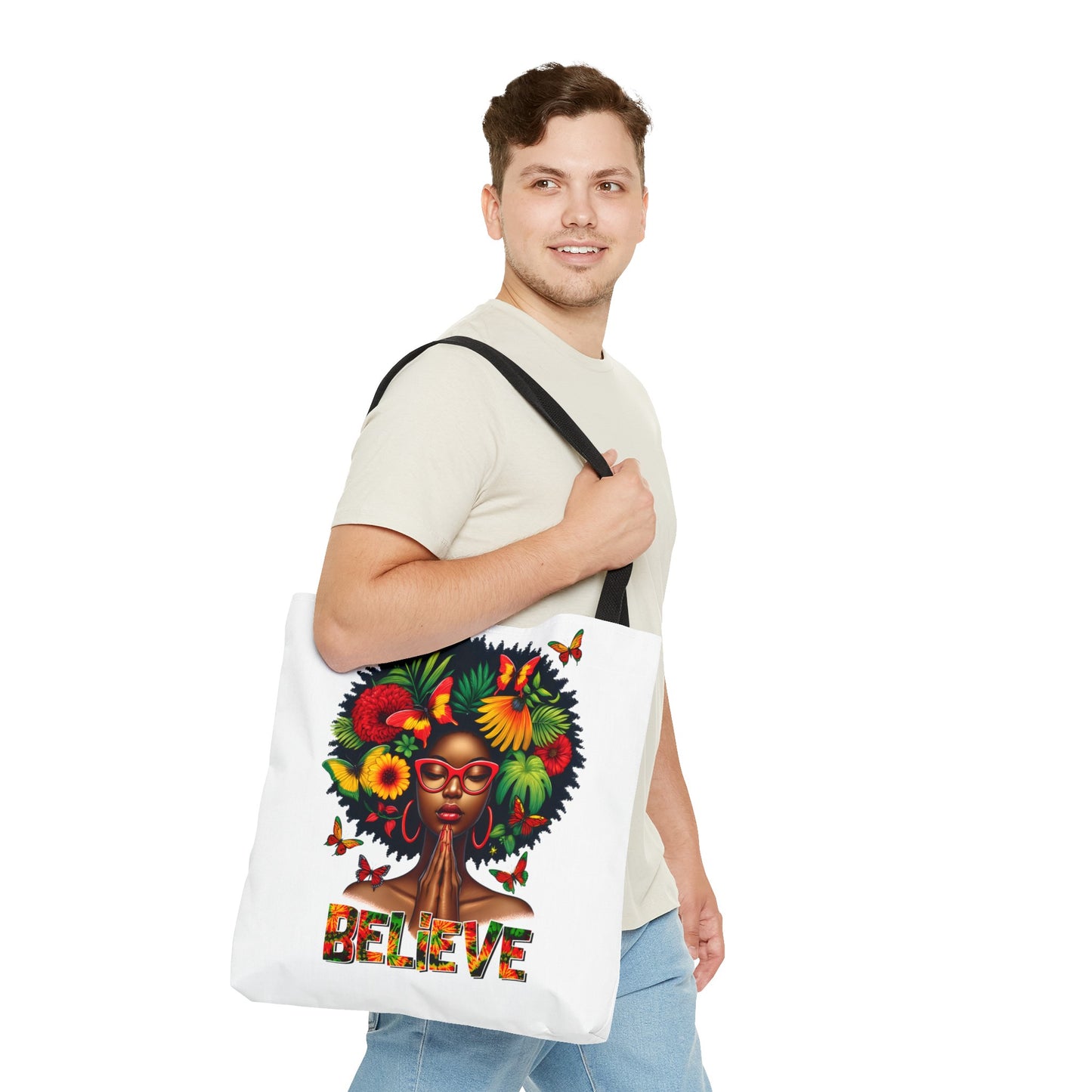 Believe Woman Tote Bag