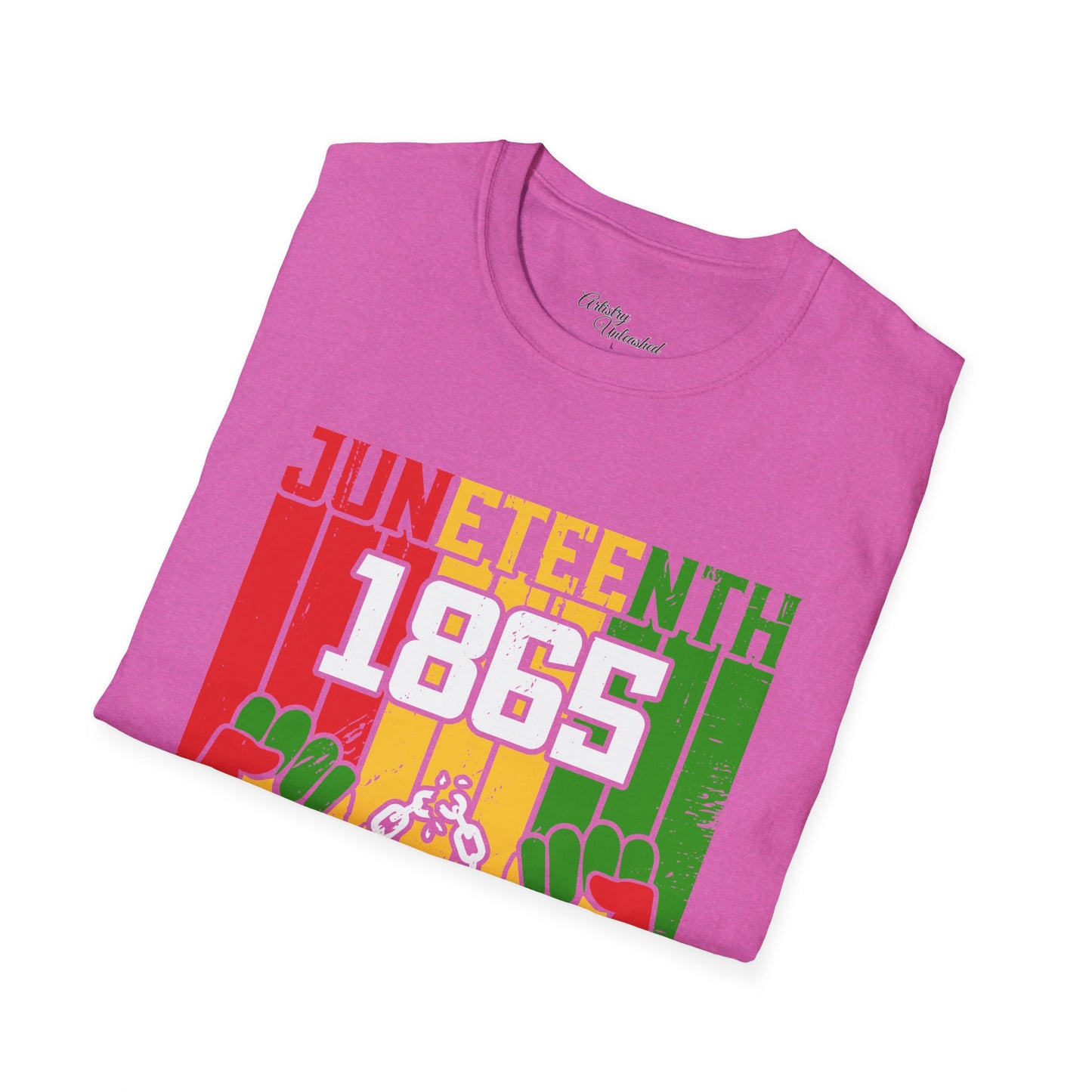 Juneteenth 1865 Unisex Softstyle T-Shirt