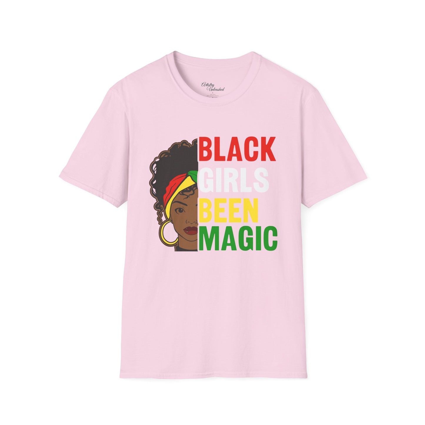 Black Girls Been Magic Unisex Softstyle T-Shirt