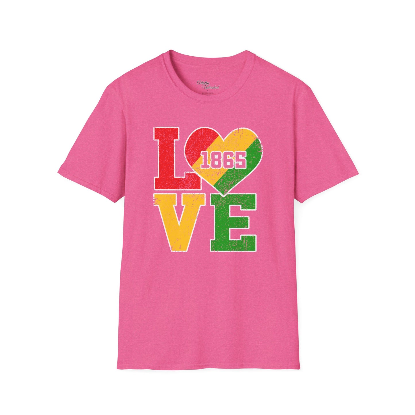 1865 Love Unisex Softstyle T-Shirt