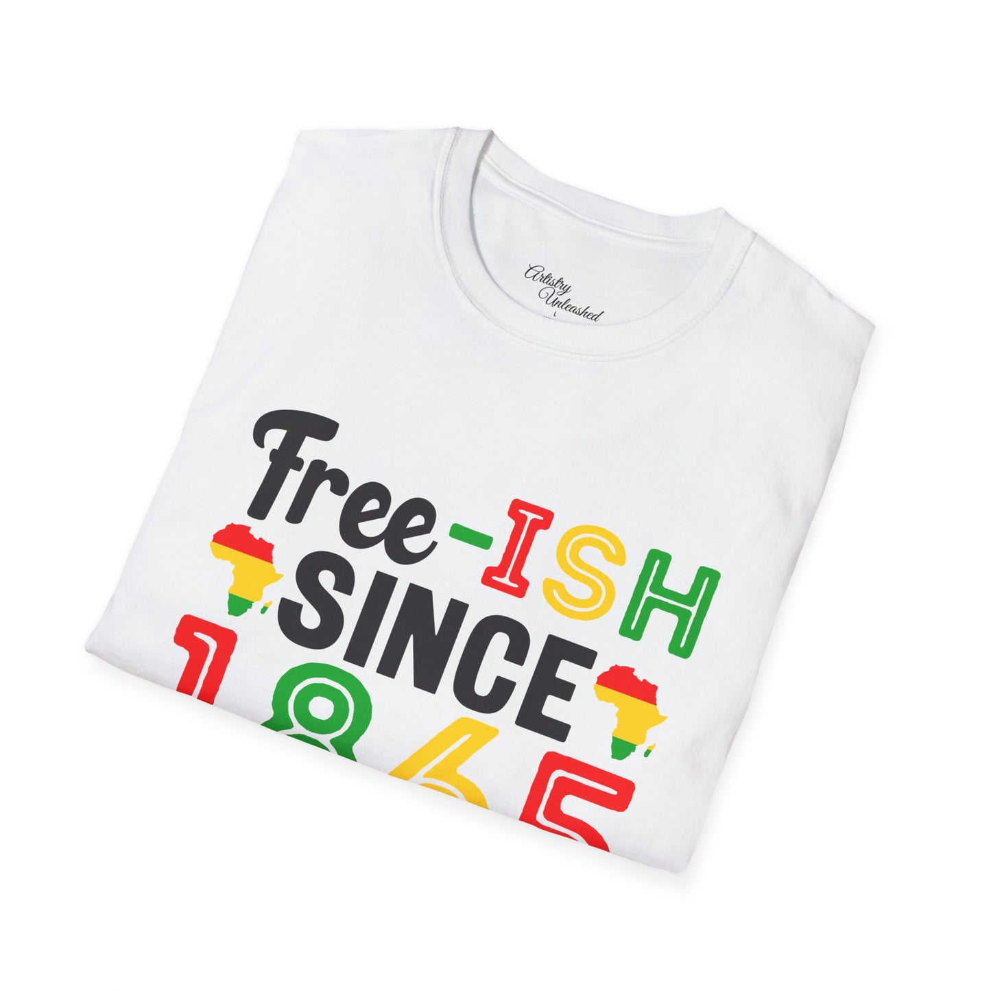 Free-ish Juneteenth Unisex Softstyle T-Shirt