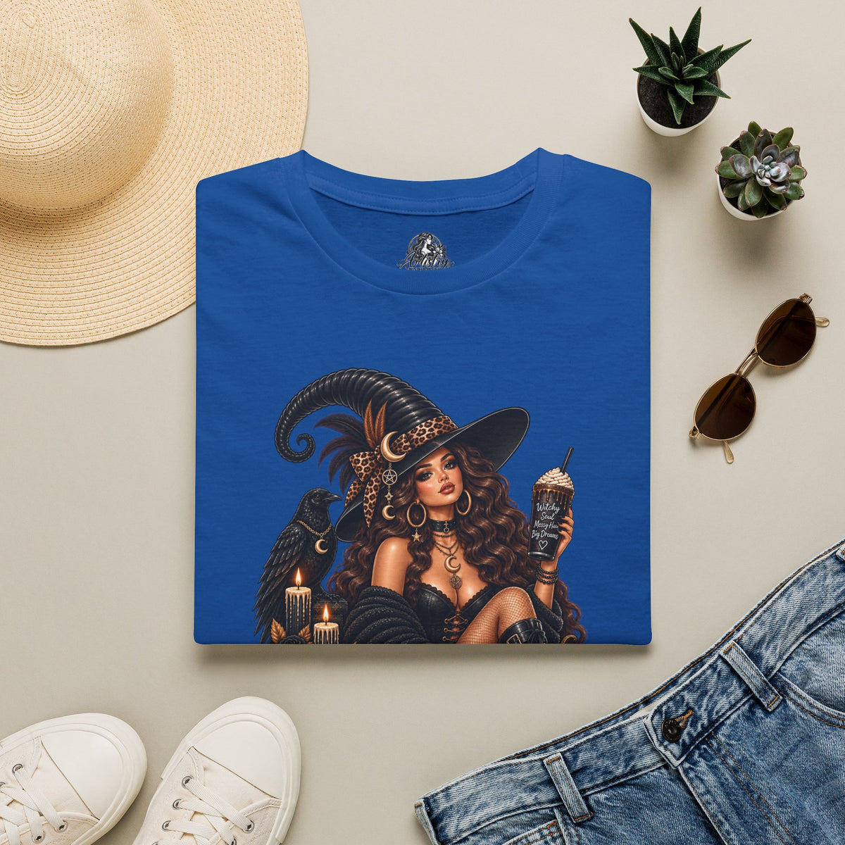 Imperfectly Wicked Halloween | Glam Ghost Design | Unisex Softstyle T-Shirt