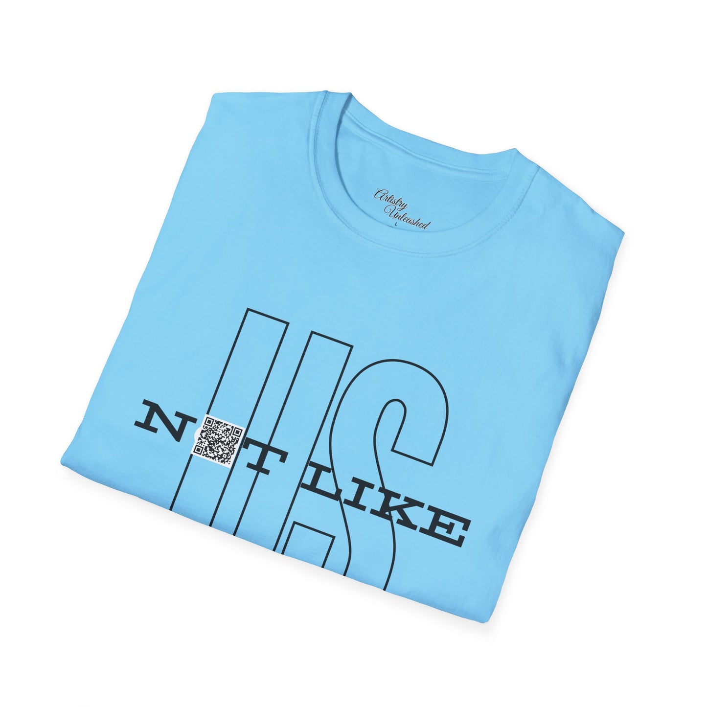 Not Like Us QR Unisex Softstyle T-Shirt