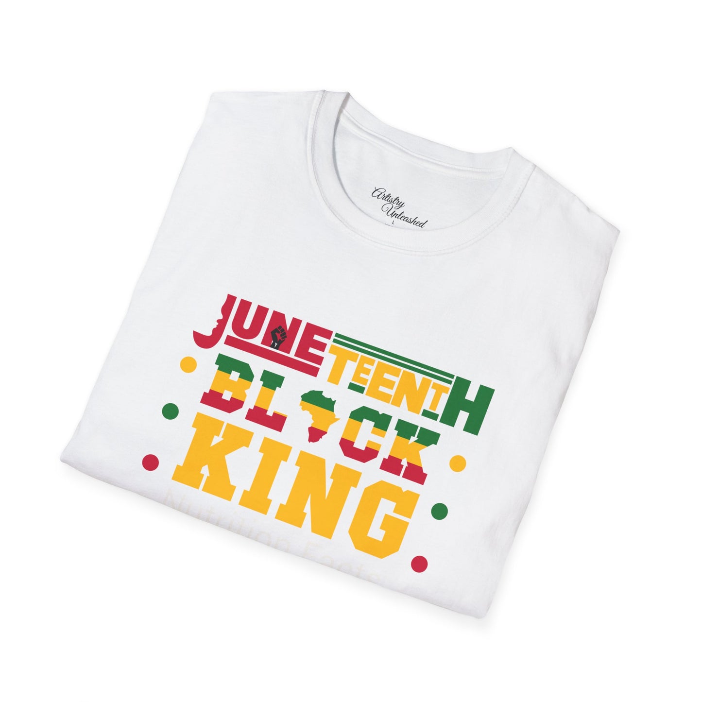 Juneteenth King Nutrition Unisex Softstyle T-Shirt