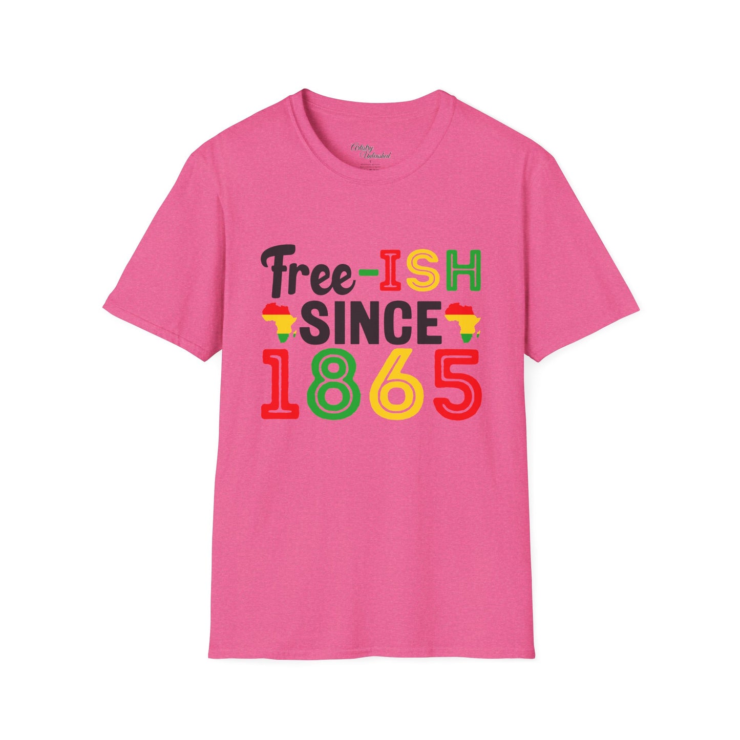 Free-ish Juneteenth Unisex Softstyle T-Shirt