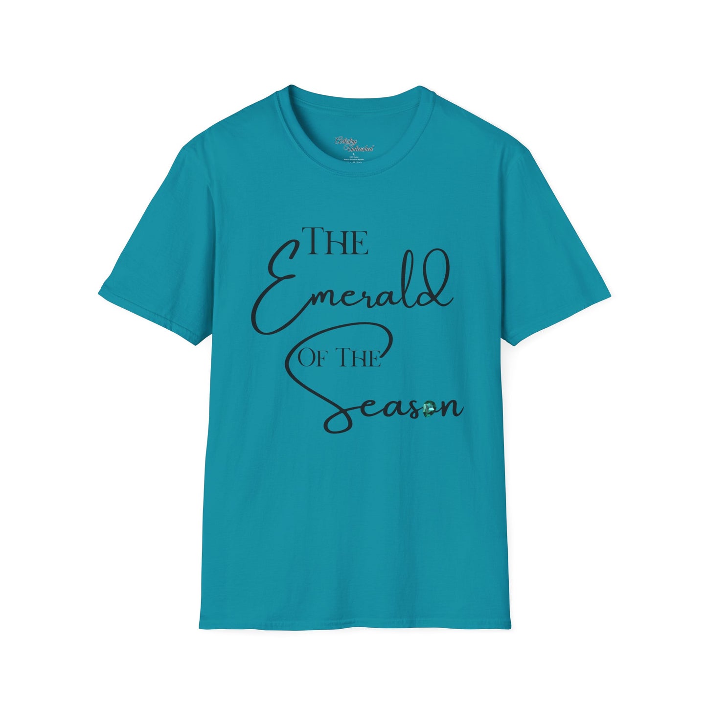 Emerald of the Season Unisex Softstyle T-Shirt