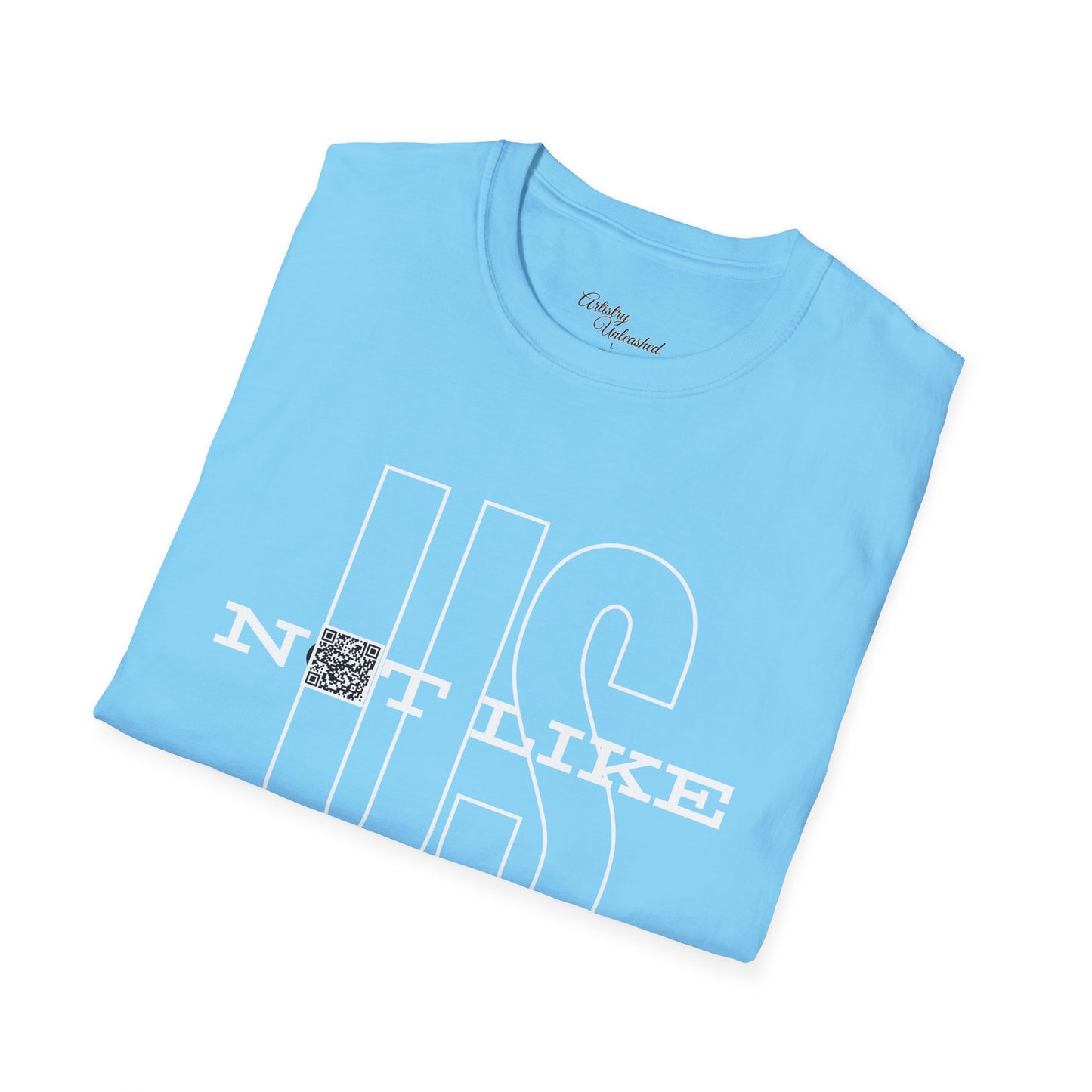 Not Like Us QR Unisex Softstyle T-Shirt