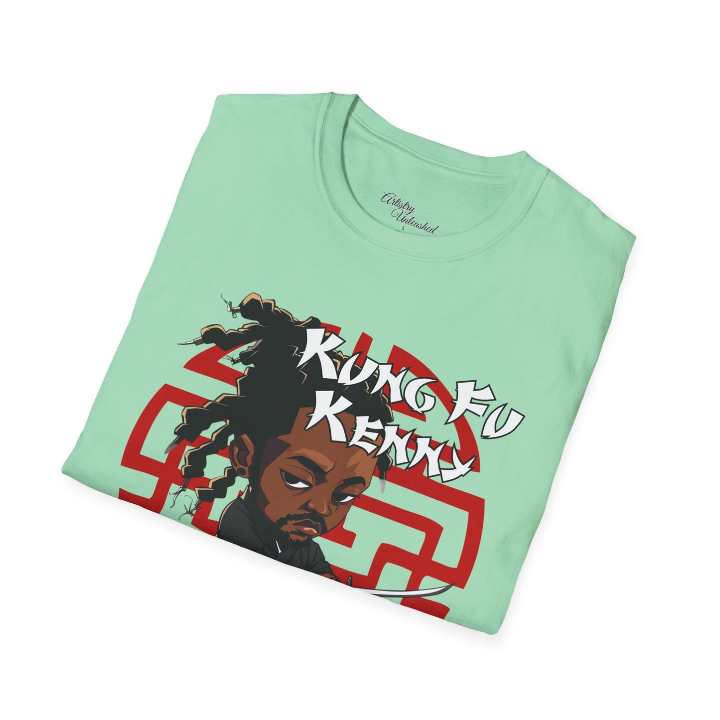 Kung Fu Kenny Unisex Softstyle T-Shirt