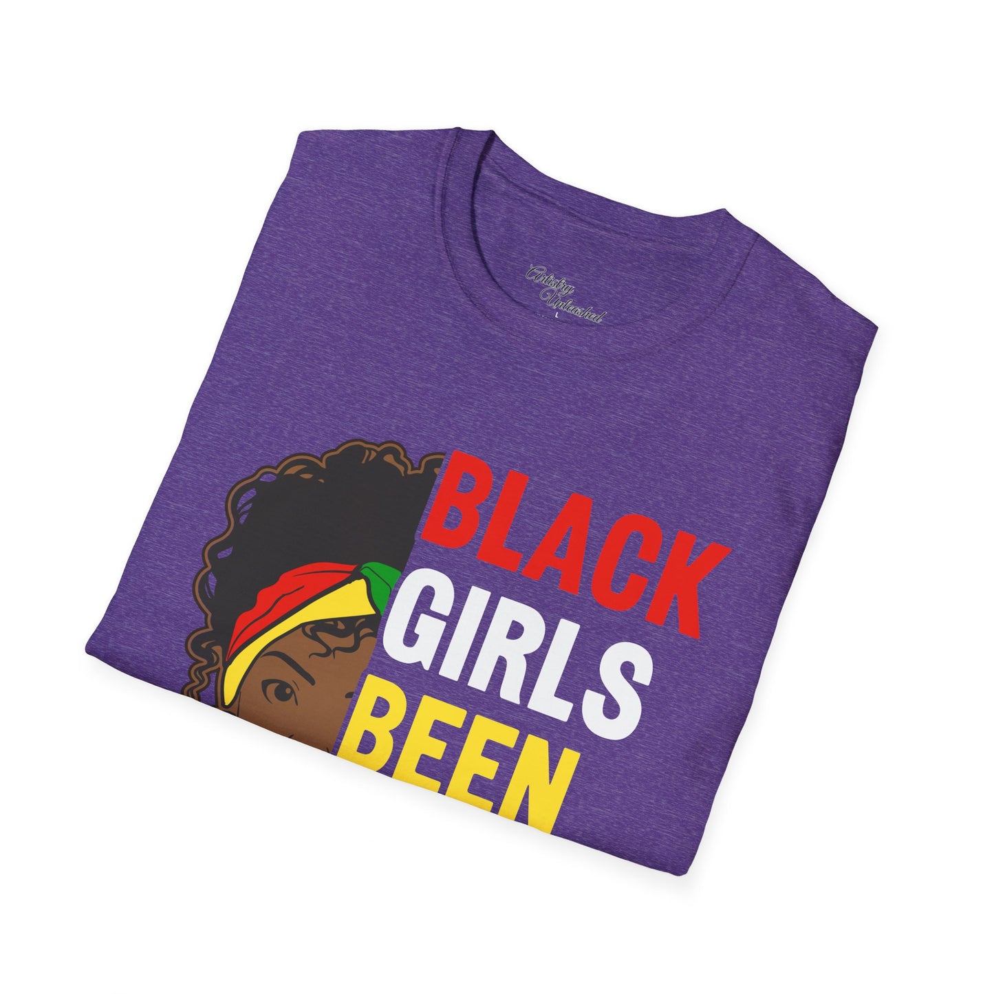 Black Girls Been Magic Unisex Softstyle T-Shirt