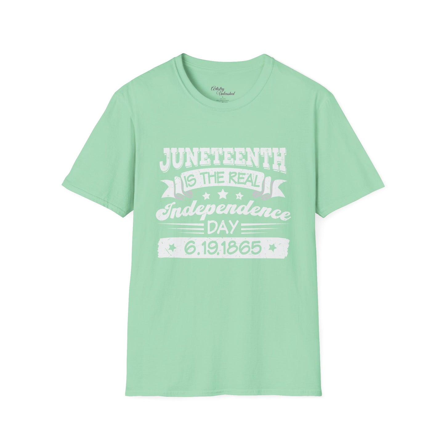 Juneteenth Independence Day Unisex Softstyle T-Shirt