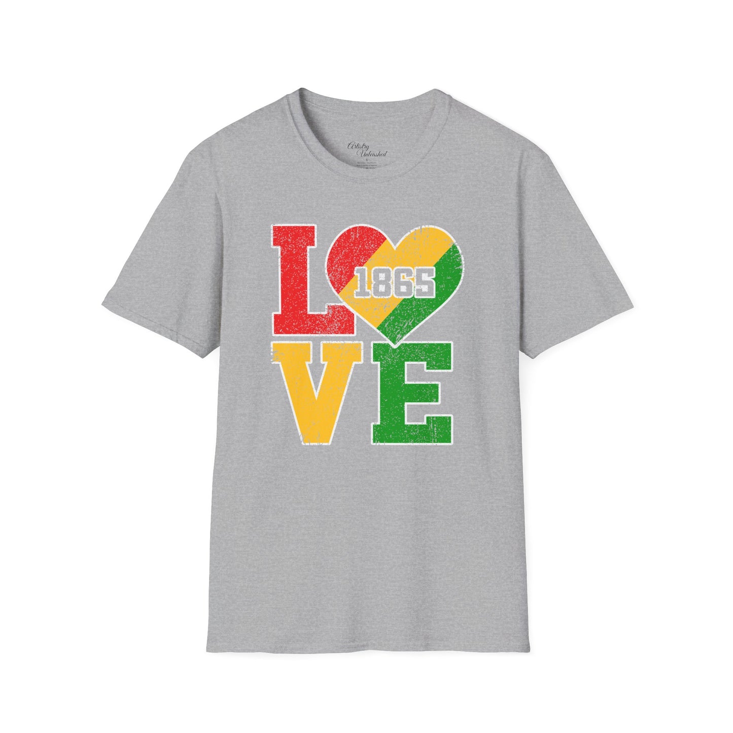 1865 Love Unisex Softstyle T-Shirt