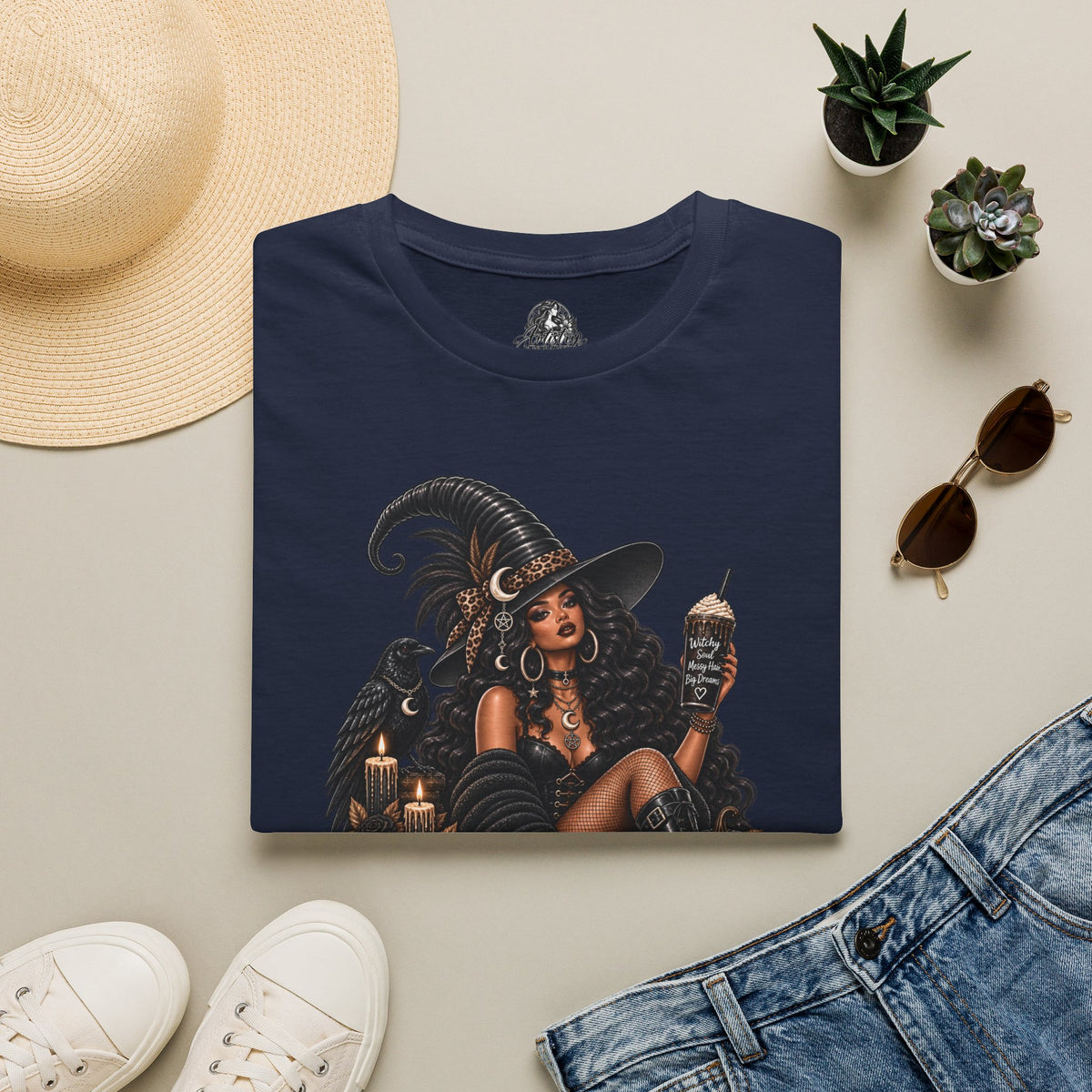 Imperfectly Wicked Halloween | Glam Ghost Design | Unisex Softstyle T-Shirt