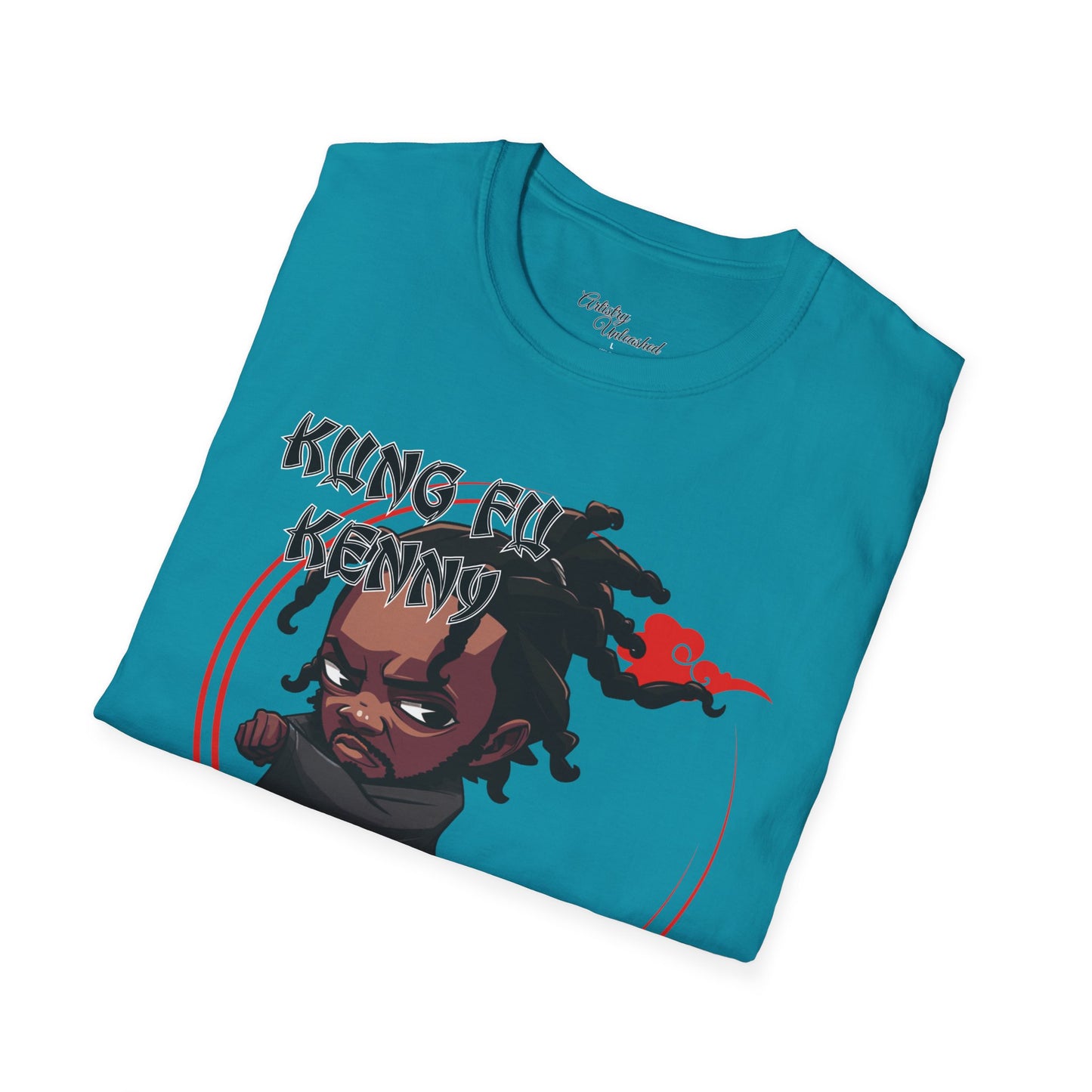 Kung Fu Kenny Unisex Softstyle T-Shirt