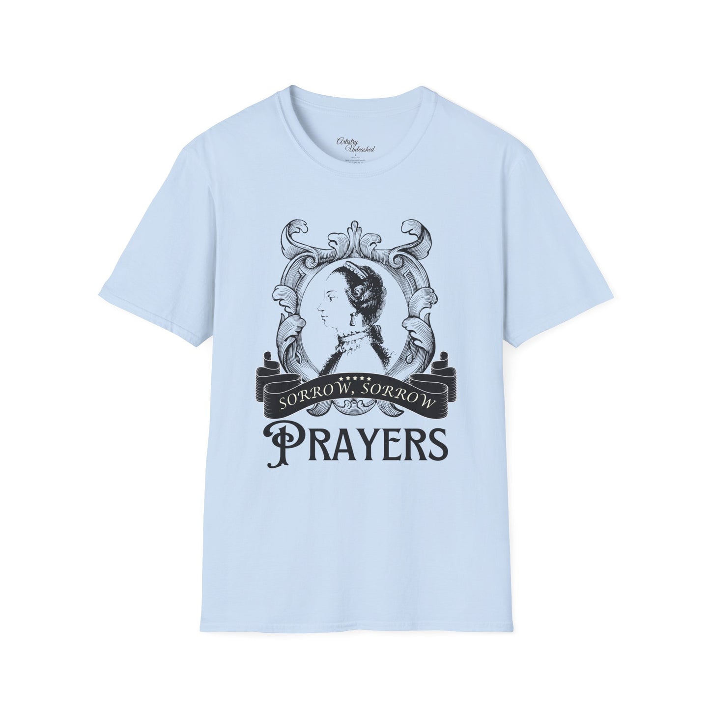 Sorry Sorry Prayers Queen Charlotte Unisex Softstyle T-Shirt