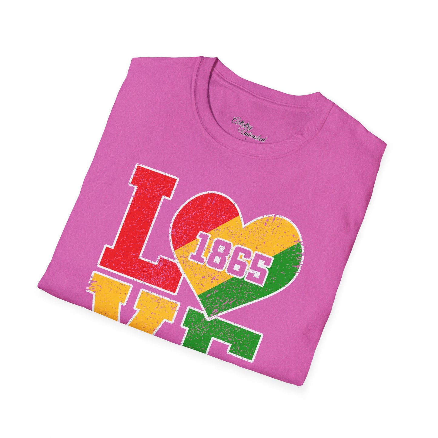 1865 Love Unisex Softstyle T-Shirt