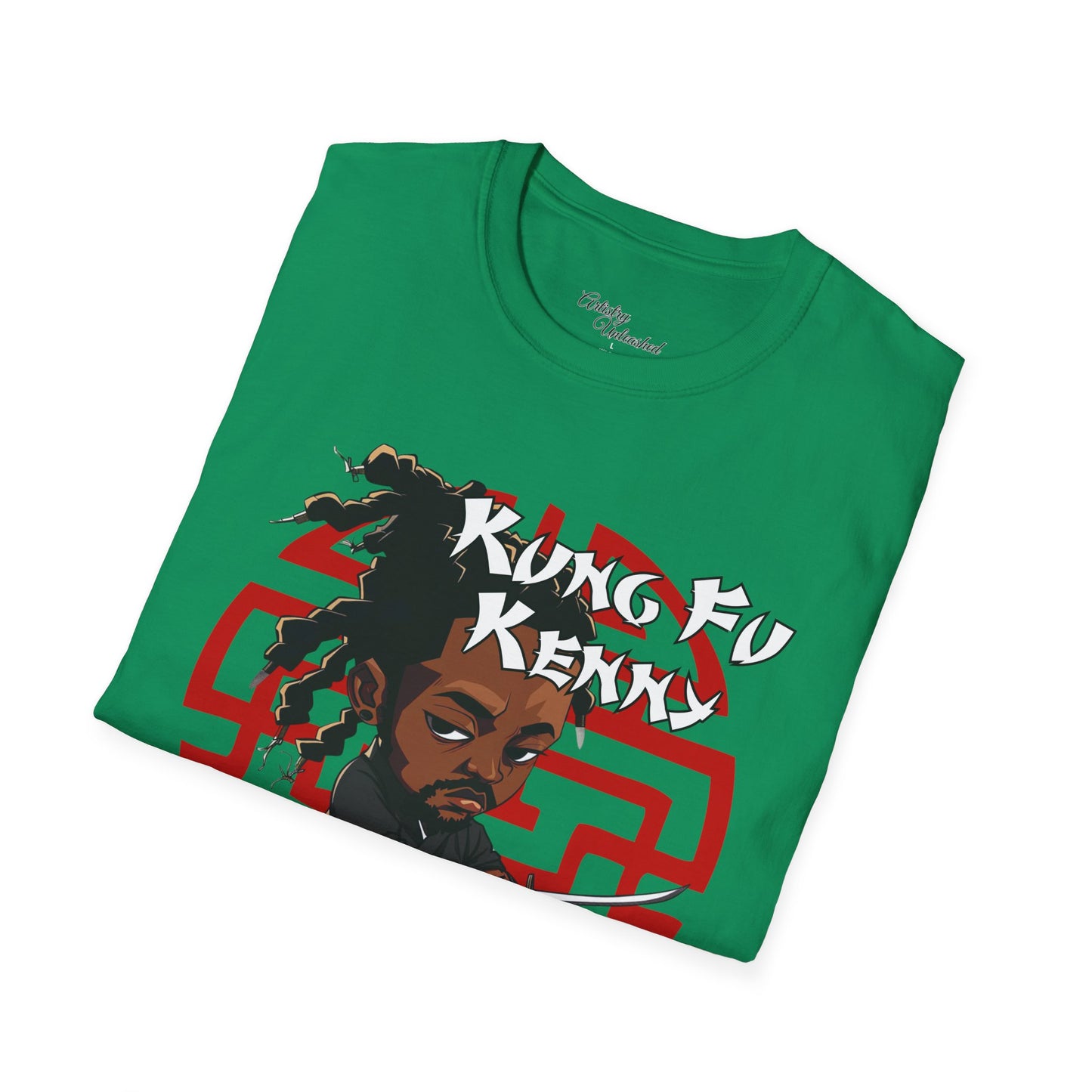 Kung Fu Kenny Unisex Softstyle T-Shirt