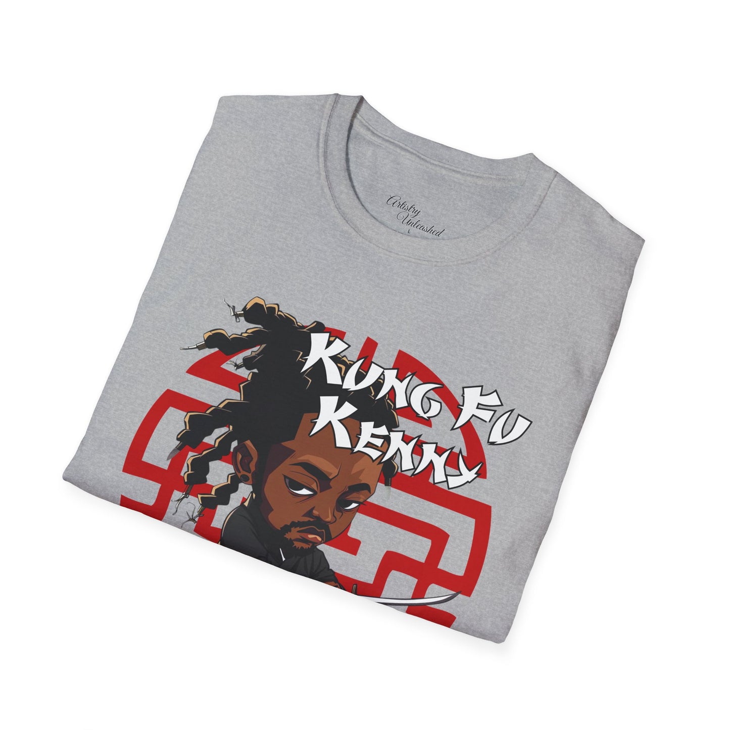 Kung Fu Kenny Unisex Softstyle T-Shirt