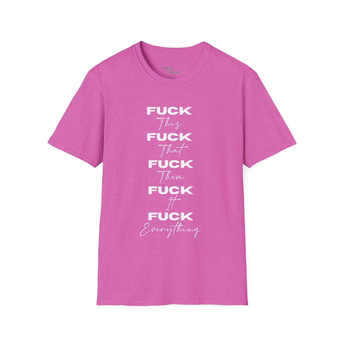 F This, That, etc. Unisex Softstyle T-Shirt