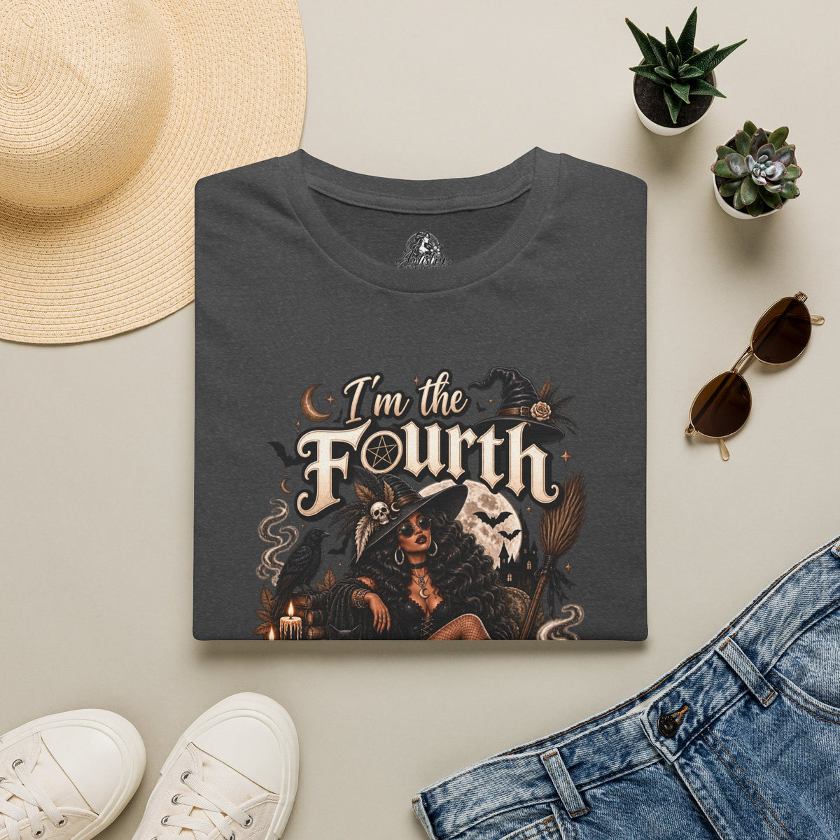 Fourth Sanderson Sister Halloween | Glam Ghost Design | Unisex Softstyle T-Shirt
