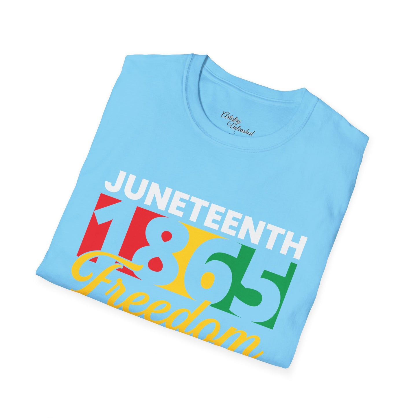 Juneteenth 1865 Freedom Unisex Softstyle T-Shirt