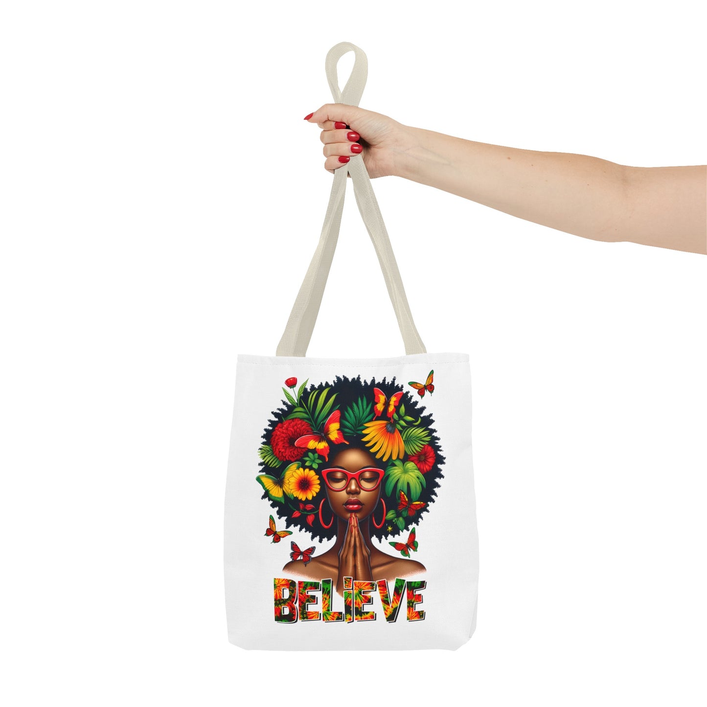 Believe Woman Tote Bag