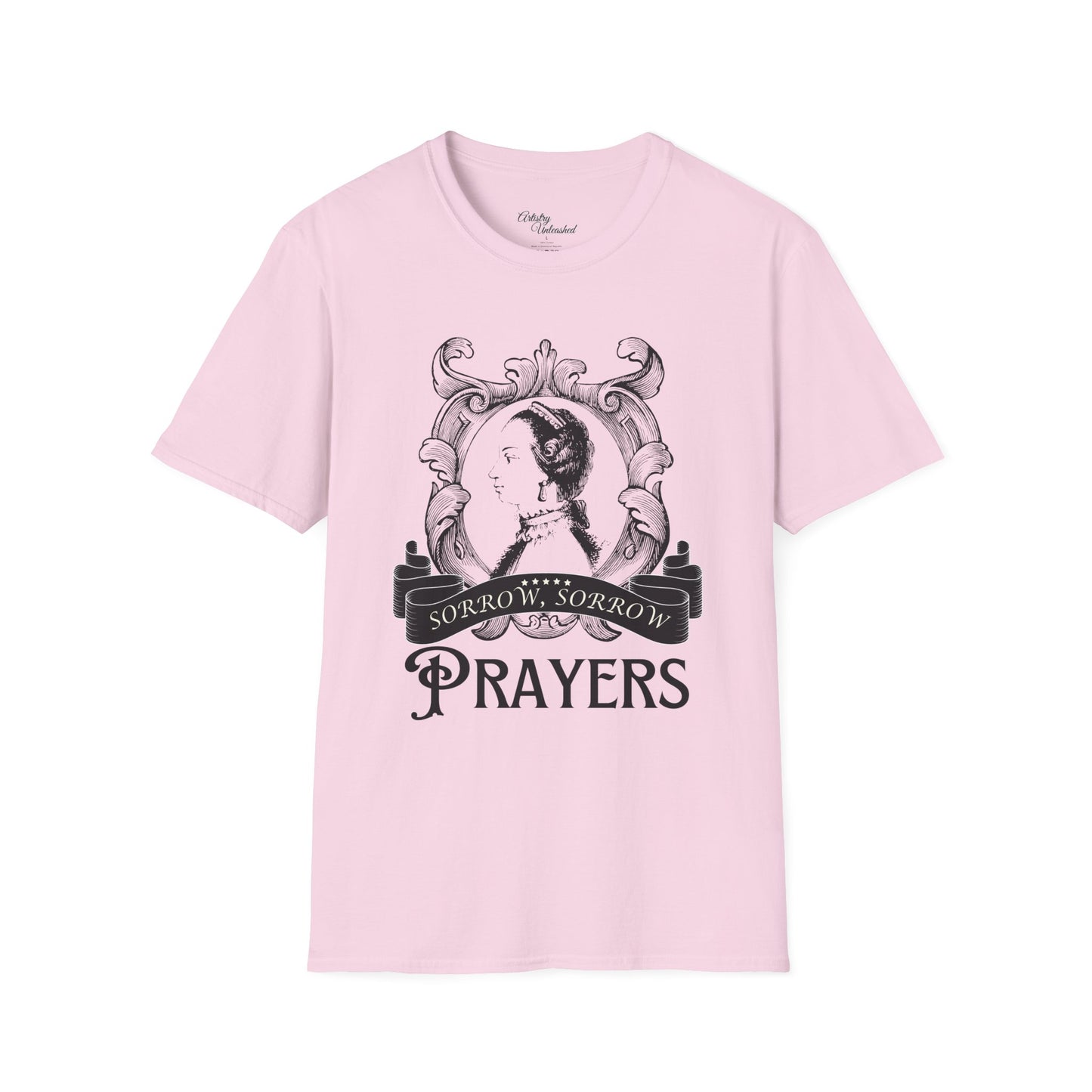 Sorry Sorry Prayers Queen Charlotte Unisex Softstyle T-Shirt