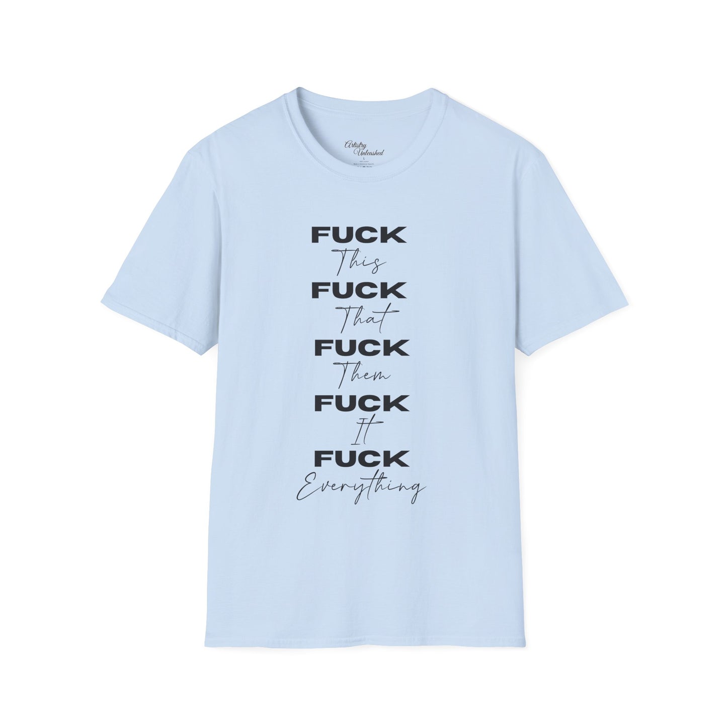 F This, That, etc. Unisex Softstyle T-Shirt