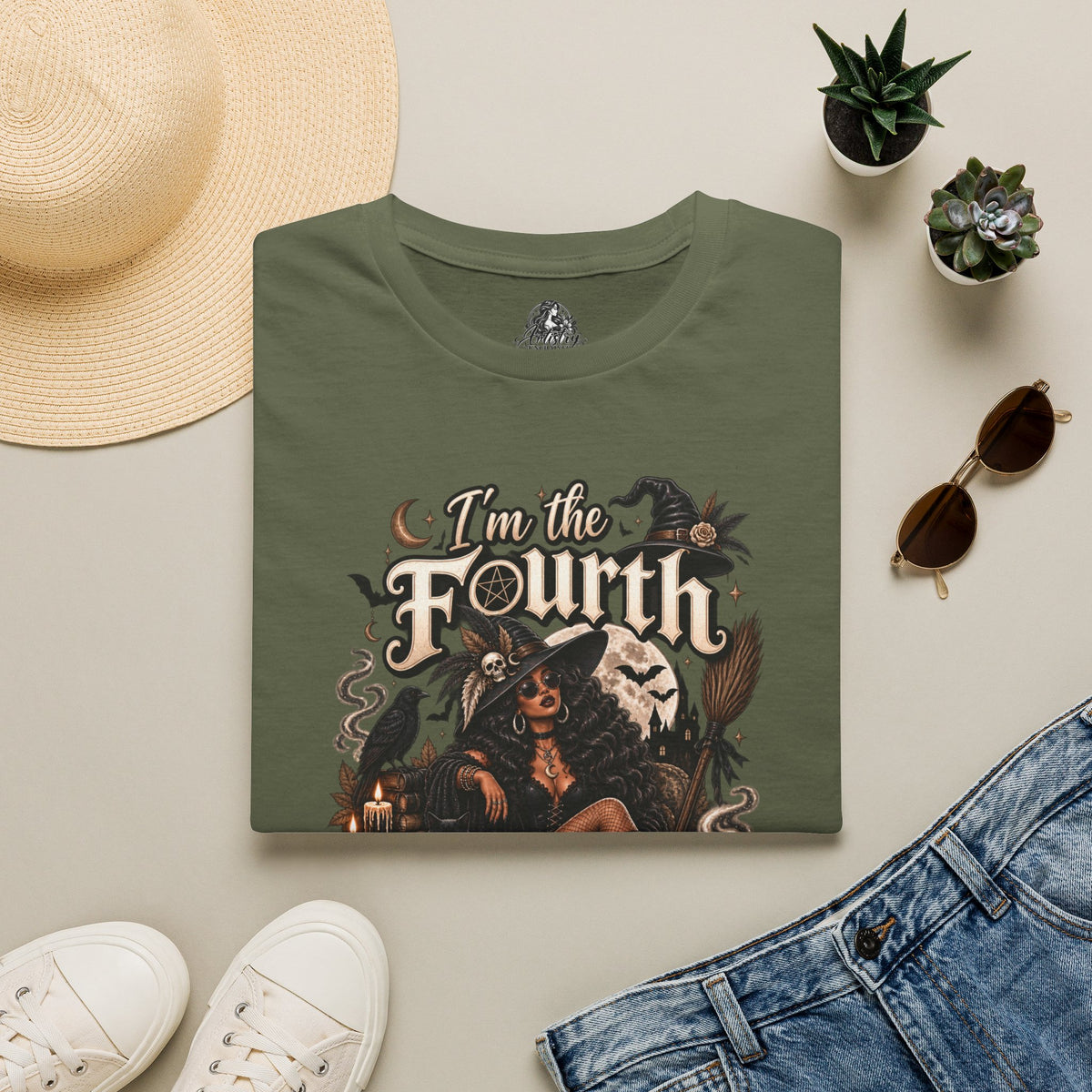 Fourth Sanderson Sister Halloween | Glam Ghost Design | Unisex Softstyle T-Shirt