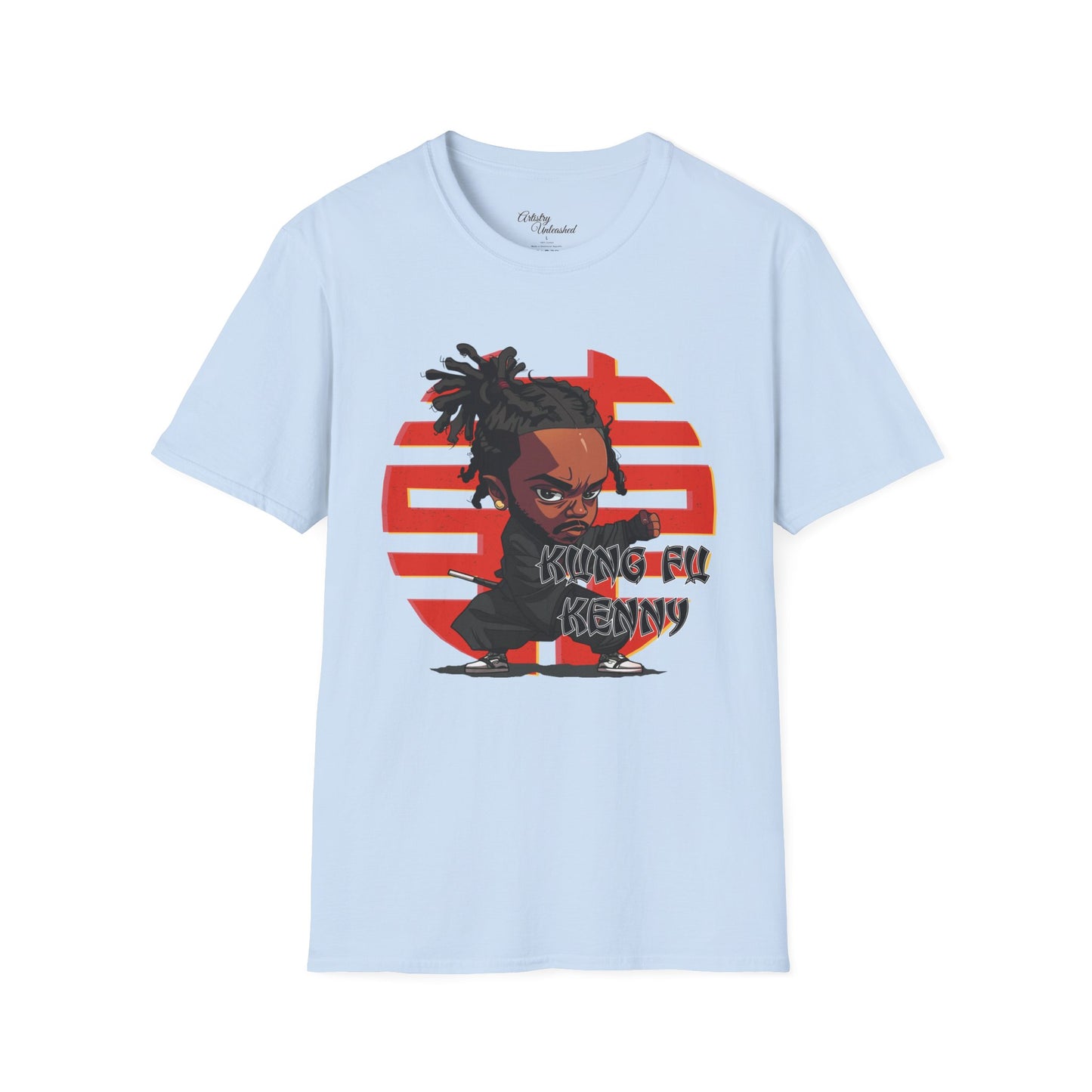 Kung Fu Kenny Unisex Softstyle T-Shirt