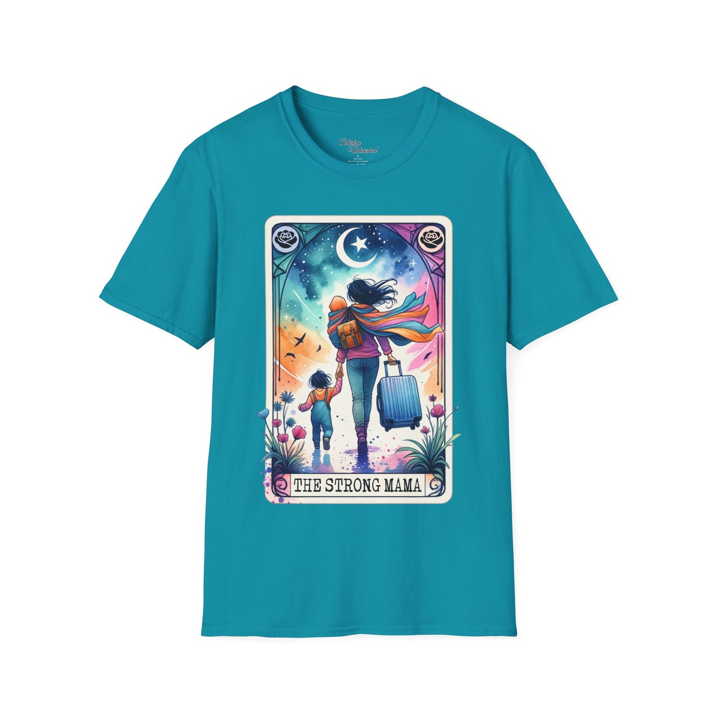 Strongest Mama Tarot Unisex Softstyle T-Shirt