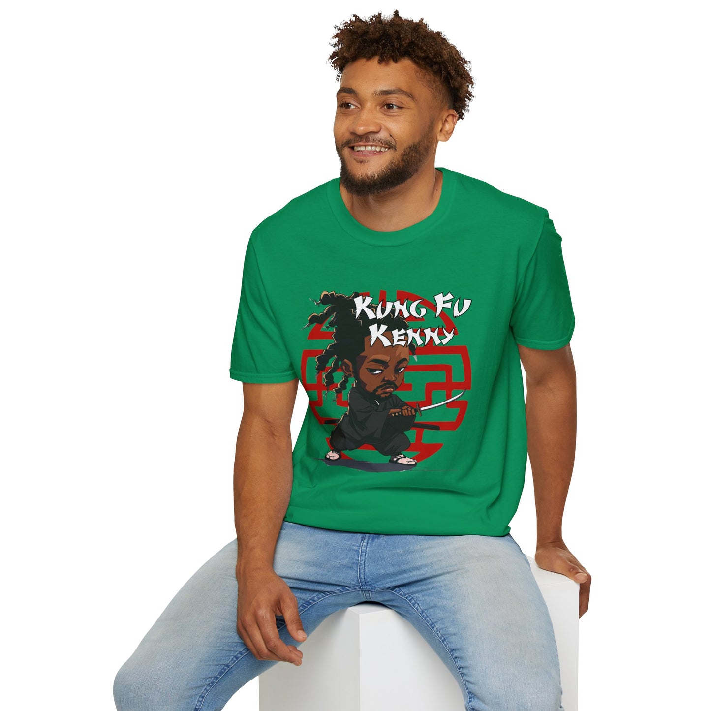 Kung Fu Kenny Unisex Softstyle T-Shirt