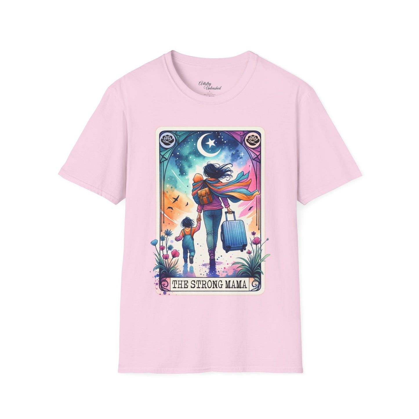 Strongest Mama Tarot Unisex Softstyle T-Shirt