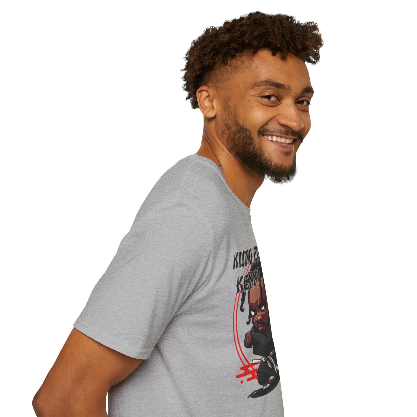 Kung Fu Kenny Unisex Softstyle T-Shirt