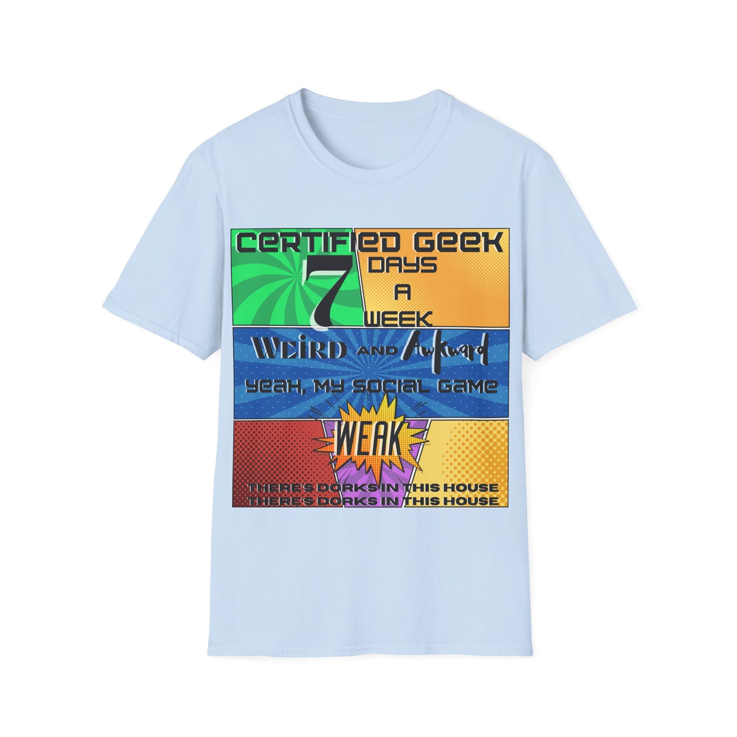 Certified Geek WAP Comic Unisex Softstyle T-Shirt