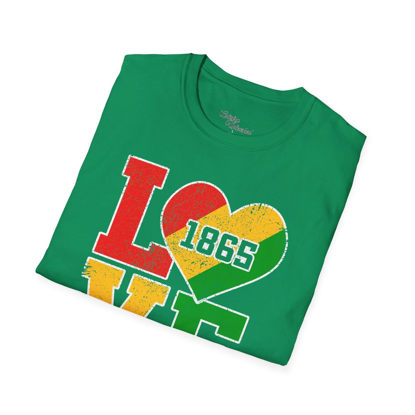 1865 Love Unisex Softstyle T-Shirt